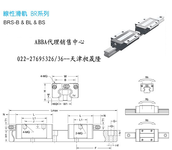 BRS直線導(dǎo)軌,，ABBA直線導(dǎo)軌,，臺灣ABBA線性導(dǎo)軌代理銷售