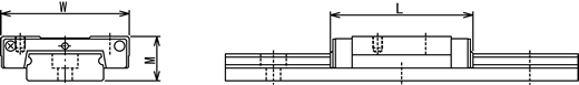 RSR-VM直線導(dǎo)軌,，日本THK直線導(dǎo)軌