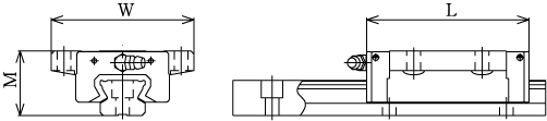 SSR-XTB直線導軌滑塊