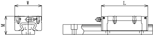 THK直線導(dǎo)軌-SSR-XW直線導(dǎo)軌滑塊