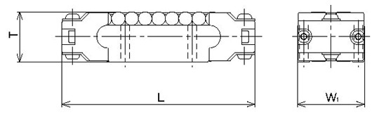 LRU型滾柱滾動(dòng)塊